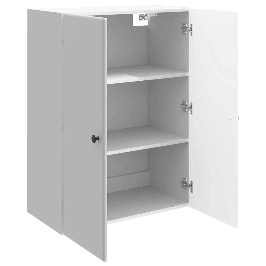 Armoire Murale Blanc brillant 66 x 34,5 x 90 cm - 3
