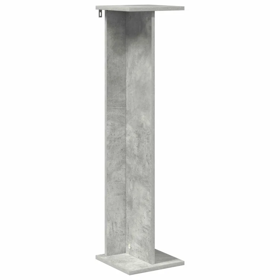 Support de Plante 2 pc Gris Béton 25 x 25,5 x 100,5 cm - 5