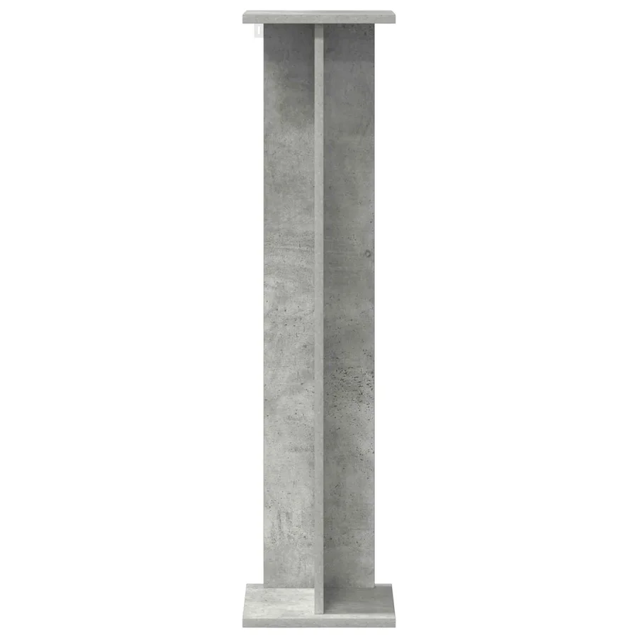 Support de Plante 2 pc Gris Béton 25 x 25,5 x 100,5 cm - 6