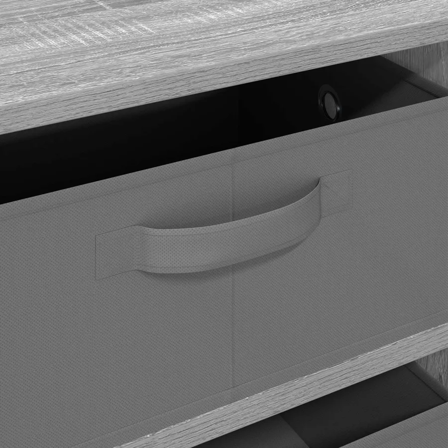 Buffet Sonoma gris 60 x 33,5 x 84 cm - 10
