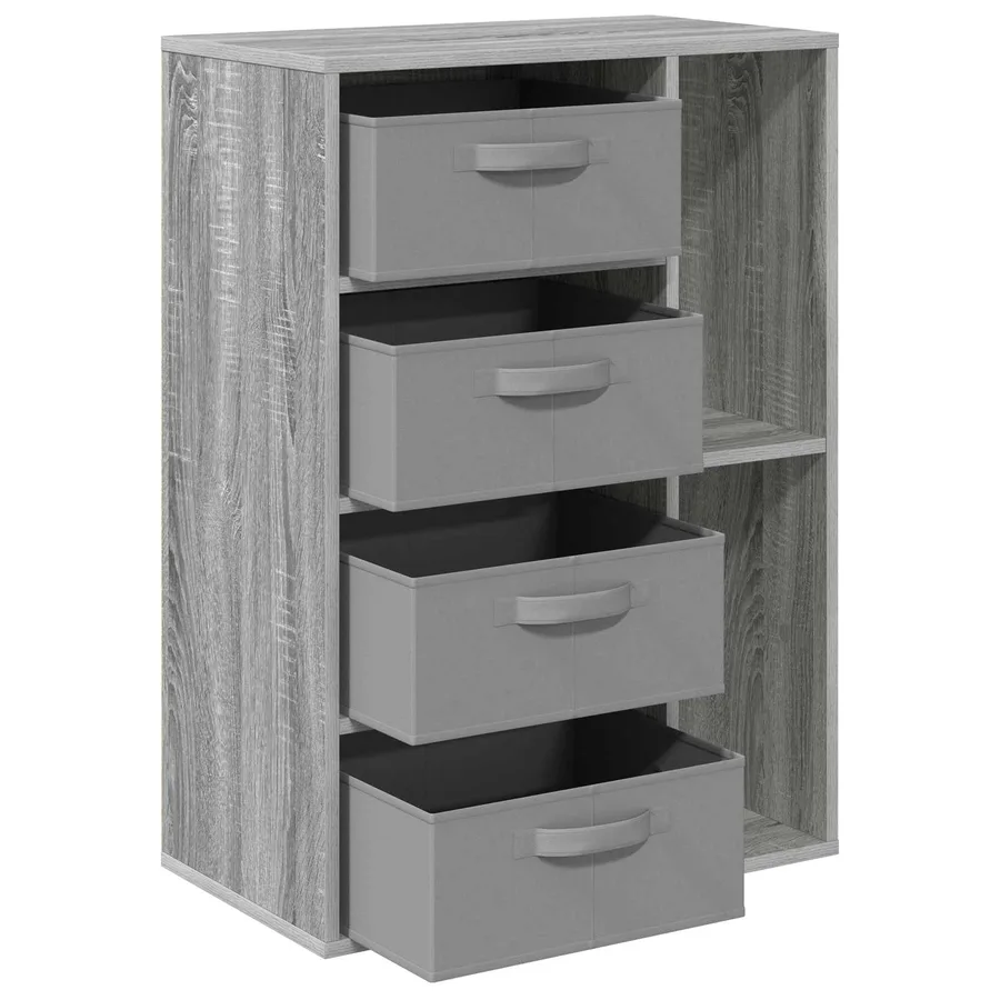 Buffet Sonoma gris 60 x 33,5 x 84 cm - 2