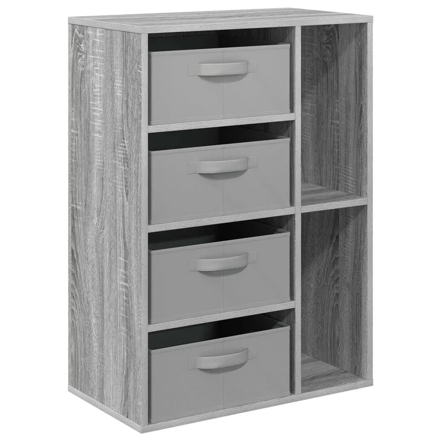 Buffet Sonoma gris 60 x 33,5 x 84 cm - 5