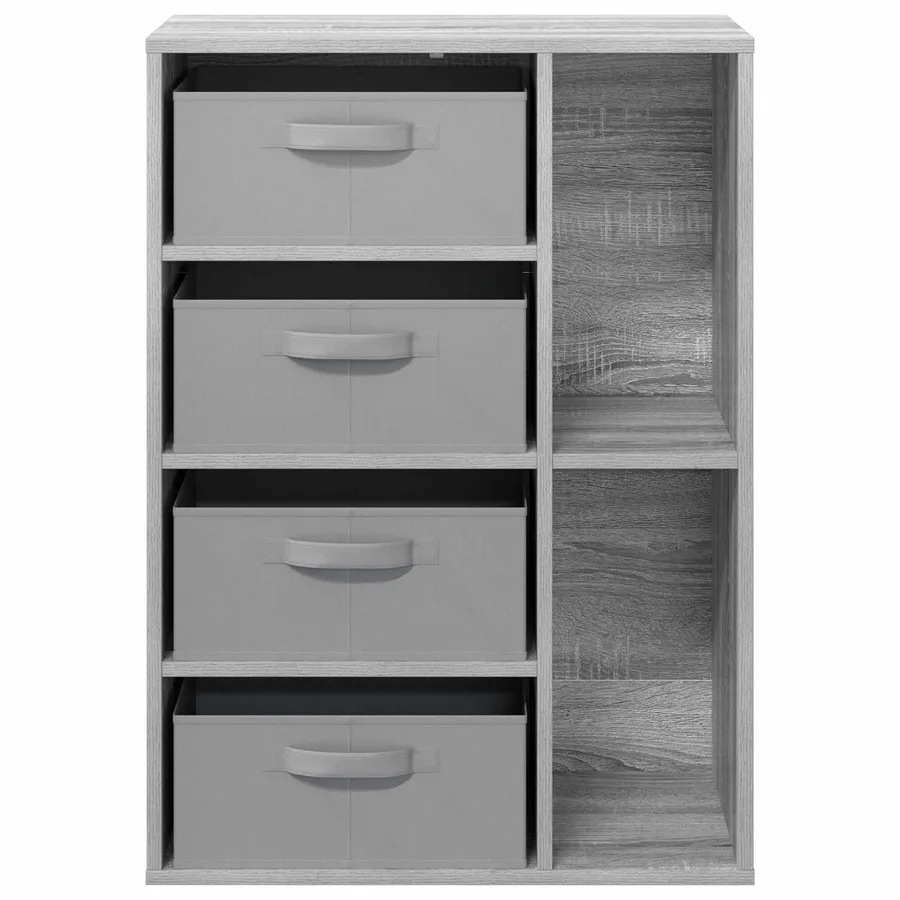 Buffet Sonoma gris 60 x 33,5 x 84 cm - 6