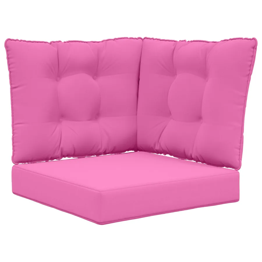 Coussin de canapé d'extérieur Polyester Rose 60 x 40 x 10 cm - 2