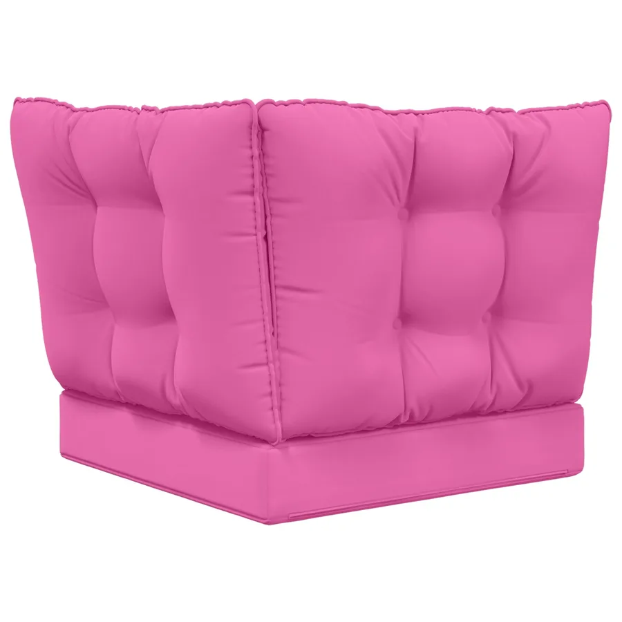 Coussin de canapé d'extérieur Polyester Rose 60 x 40 x 10 cm - 7
