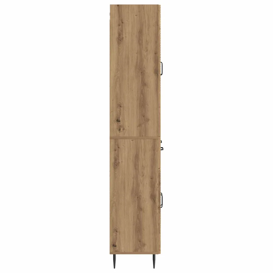 Ensemble de Meubles 2 pc Chêne artisanal Bois d'ingénierie - 6