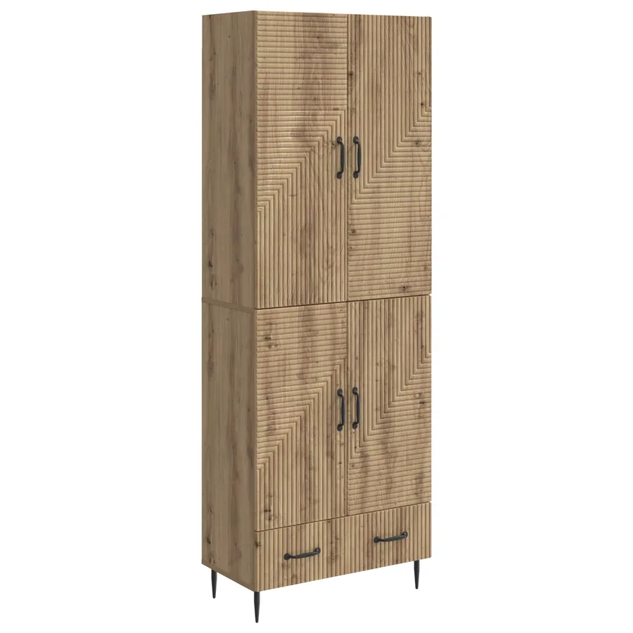 Ensemble de Meubles 2 pc Bois d'ingénierie - 2