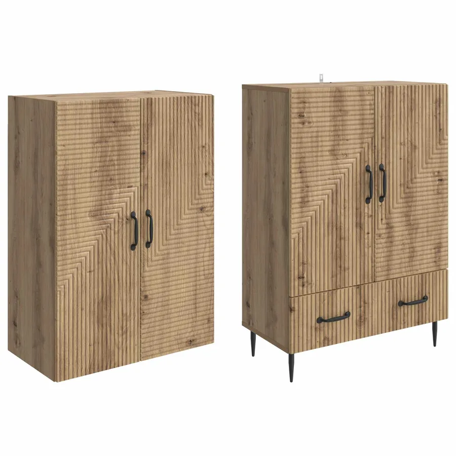 Ensemble de Meubles 2 pc Bois d'ingénierie - 4