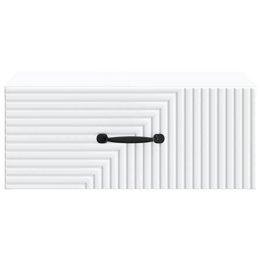 Cabinet de chevet mural 2 pcs Blanc 49 x 34,5 x 20 cm - 7