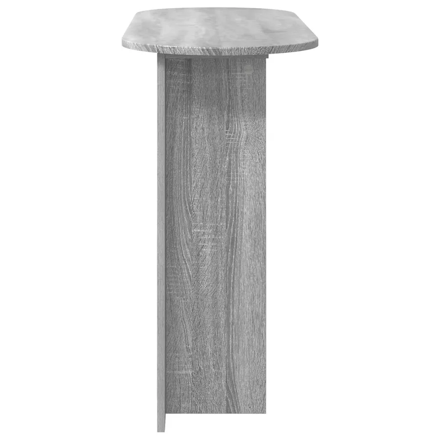 Table console Sonoma gris 100 x 39,5 x 75 cm Bois d'ingénierie - 6