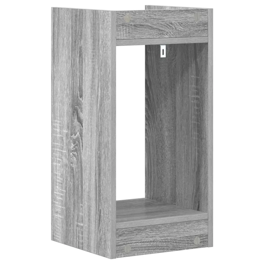 Support de Plante Gris Sonoma 30 x 30 x 60 cm Bois d’ingénierie - 7