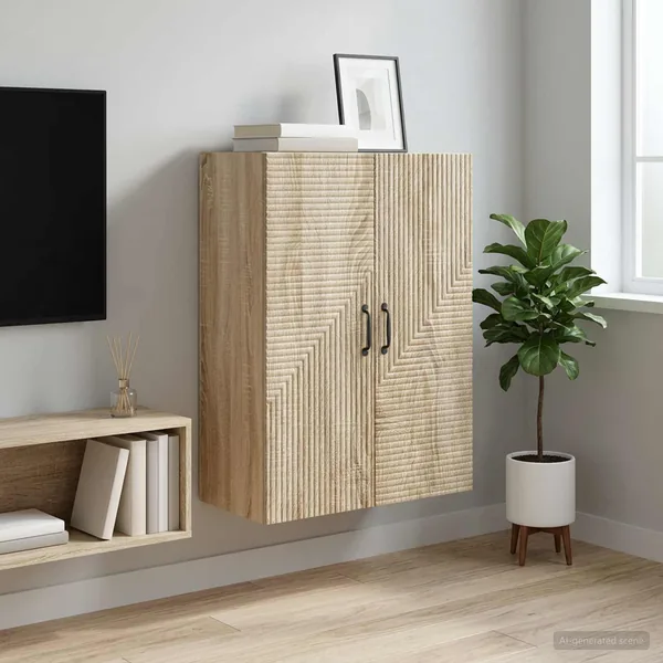 Armoire Murale Chêne Sonoma 66 x 34,5 x 90 cm Bois d'ingénierie