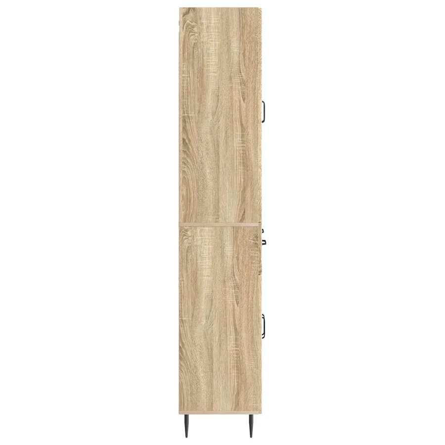 Ensemble de Meubles 2 pcs Chêne Sonoma 66 x 34,5 x 89,5 cm - 6