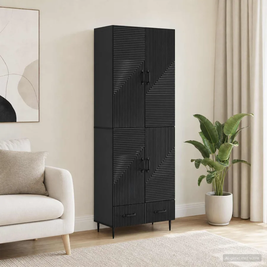 Ensemble de Meubles 2 pcs 66 x 34,5 x 95 cm Bois d'ingénierie