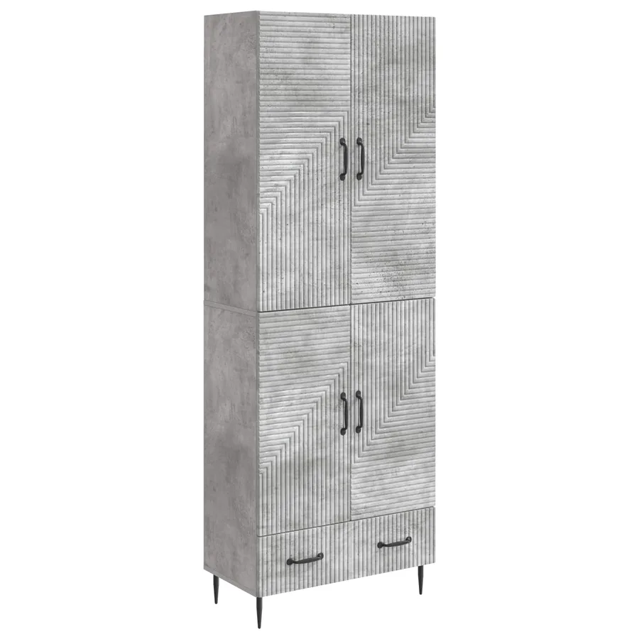 Ensemble de Meubles 2 pcs 66 x 34,5 x 95 cm Bois d'ingénierie - 2
