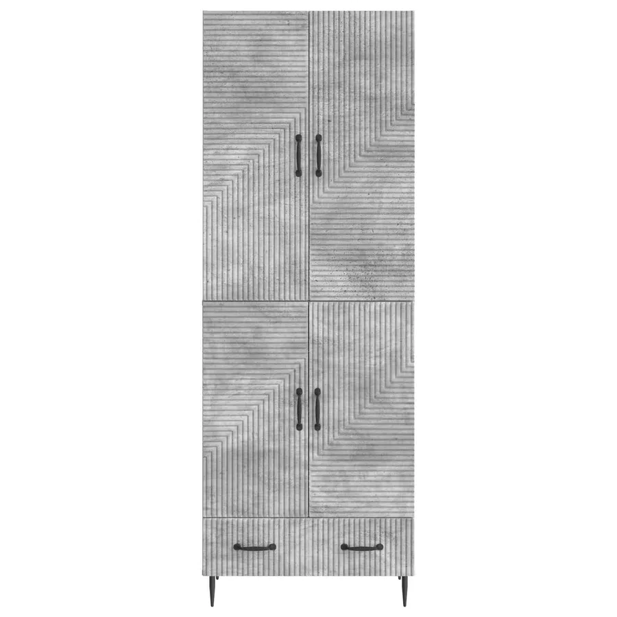 Ensemble de Meubles 2 pcs 66 x 34,5 x 95 cm Bois d'ingénierie - 5