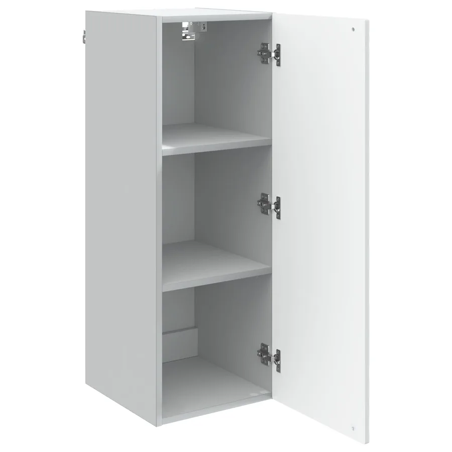 Armoire Murale 33 x 34,5 x 90 cm Bois d'ingénierie Blanc - 3