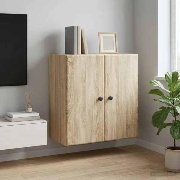 Armoire Murale Chêne Sonoma 59 x 31 x 60 cm Bois d'ingénierie