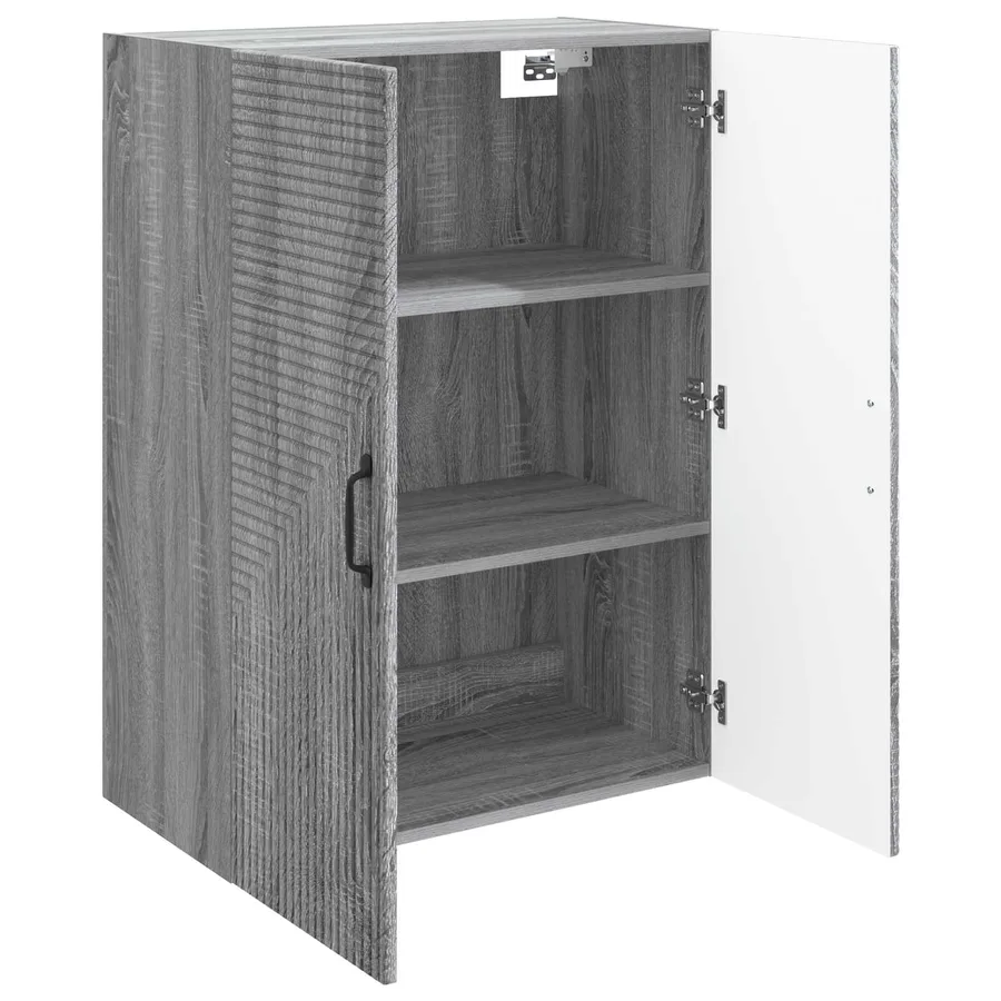 Armoire Murale Sonoma gris 66 x 34,5 x 90 cm Bois d'ingénierie - 3