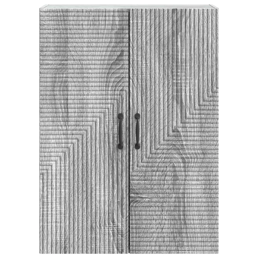 Armoire Murale Sonoma gris 66 x 34,5 x 90 cm Bois d'ingénierie - 4