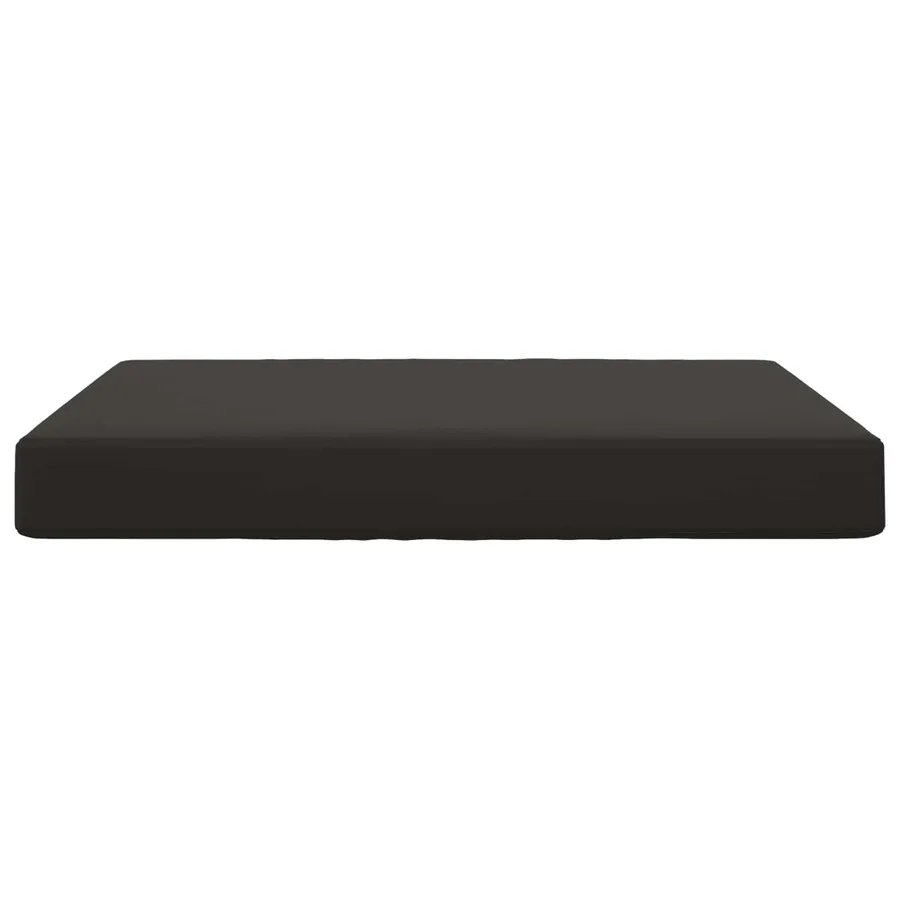 Coussin de canapé d'extérieur Noir 80 x 80 x 8 cm Polyester - 4