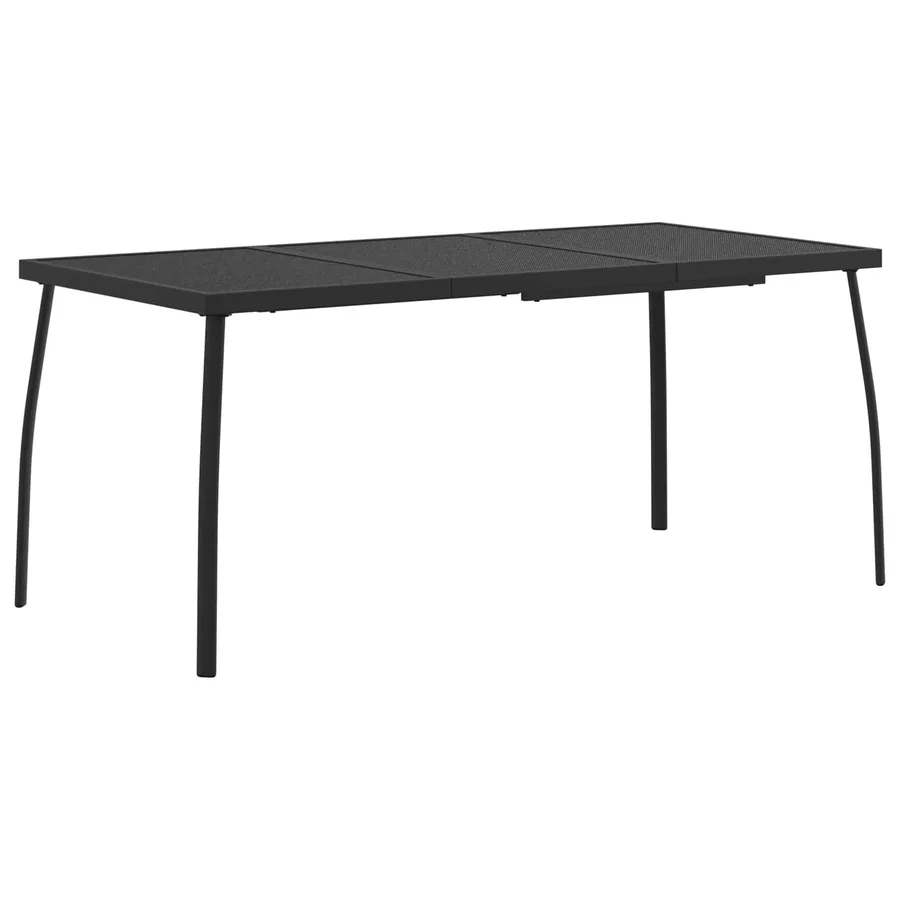 Ensemble de meubles d'extérieur 5 pcs Anthracite Fer et Acier - 5