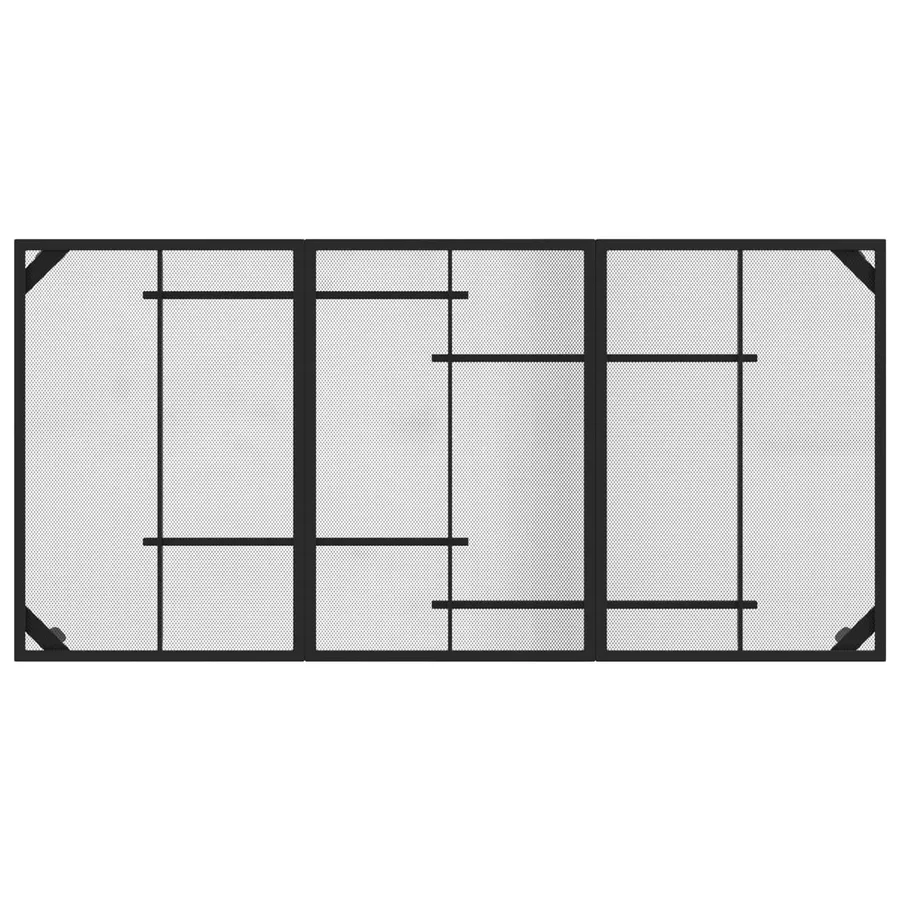 Ensemble de meubles d'extérieur 5 pcs Anthracite Fer et Acier - 6