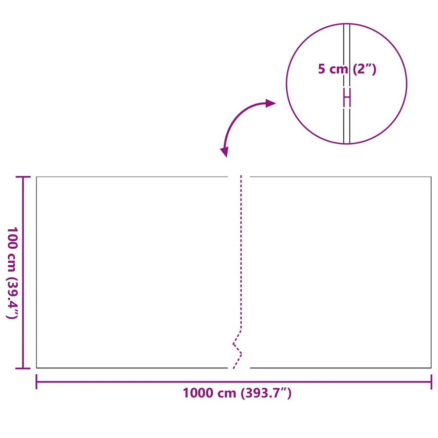 Gazon artificiel PP & PE - 8