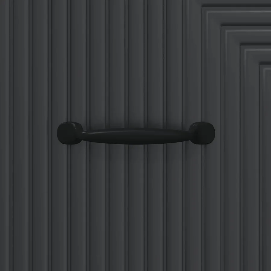 Armoire à tiroirs Noir 66 x 34,5 x 89,5 cm Bois d'ingénierie - 9