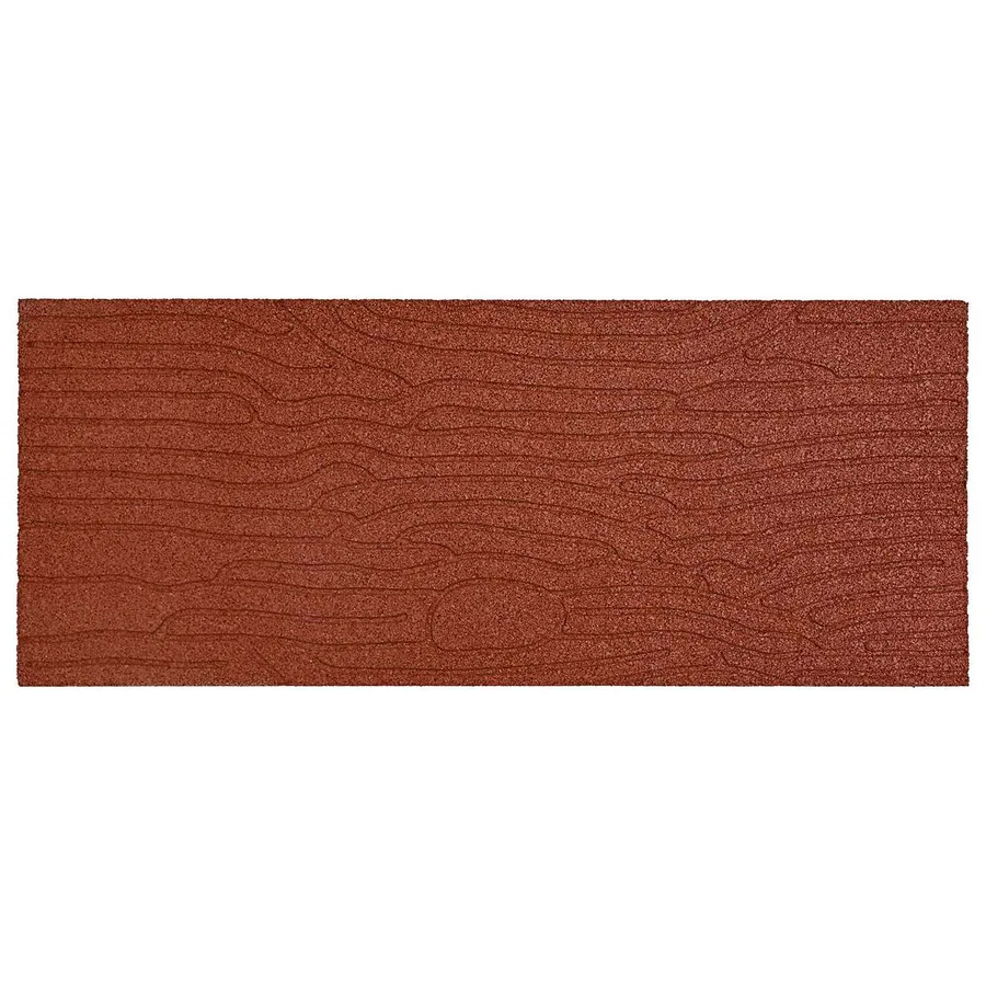 Pierre de marchage 6 pcs Rouge 60,5 x 25 x 2 cm Caoutchouc - 6