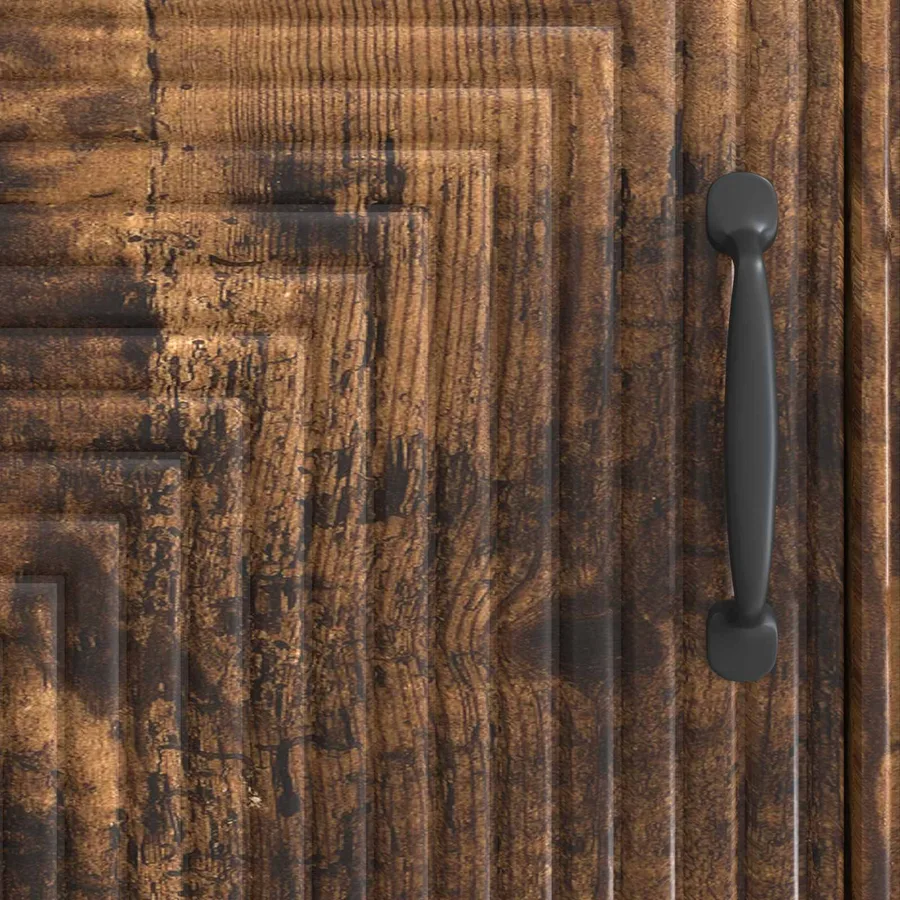 Buffet Chêne fumé 66 x 34,5 x 89,5 cm Bois d'ingénierie - 10