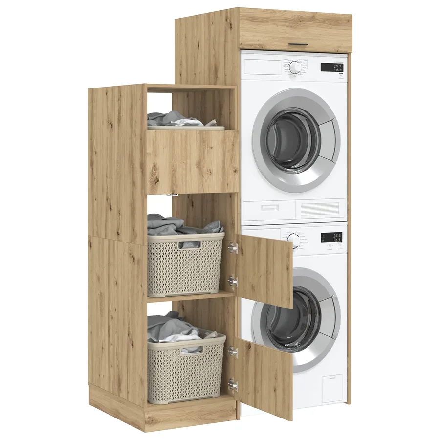Ensemble de meubles de rangement pour la buanderie 2 pc - 3