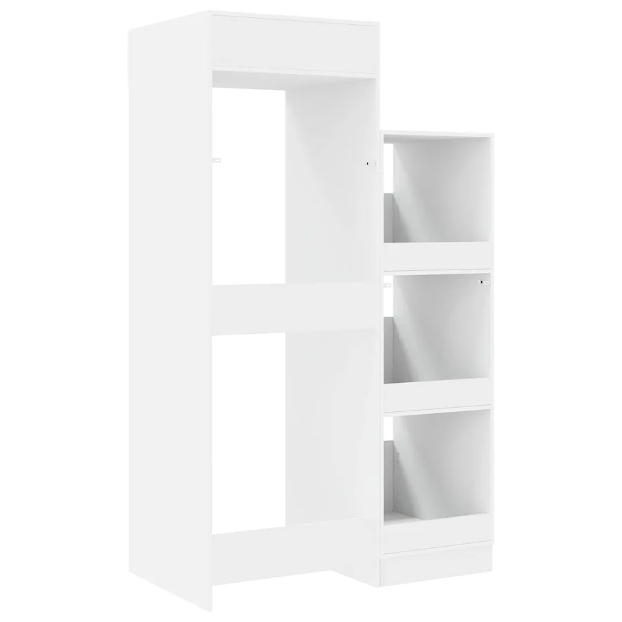 Ensemble de meubles de rangement pour la buanderie 2 pc Blanc - 9