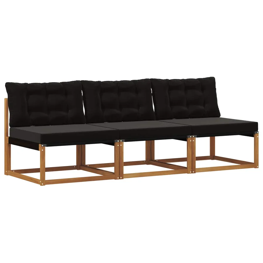 3 Pièce Sofa de milieu extérieur - 2