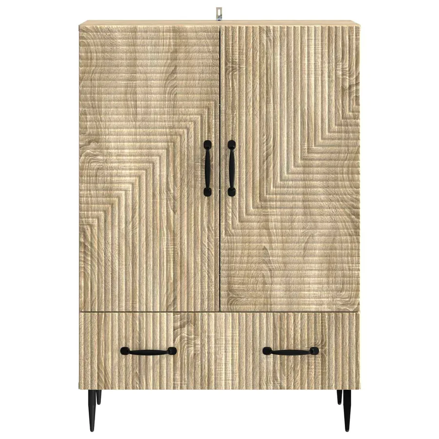 Buffet Chêne Sonoma 66 x 34,5 x 95 cm Bois d'ingénierie - 5