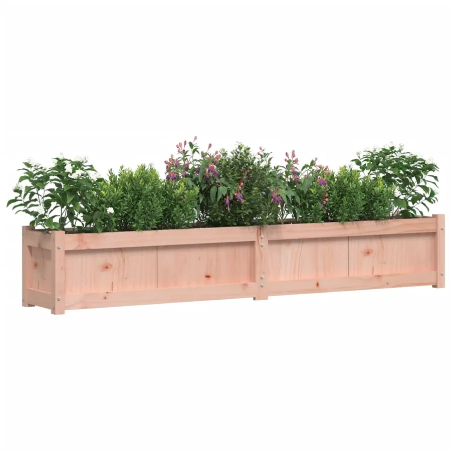 Jardinière 180x31x31 cm bois massif de douglas - 4