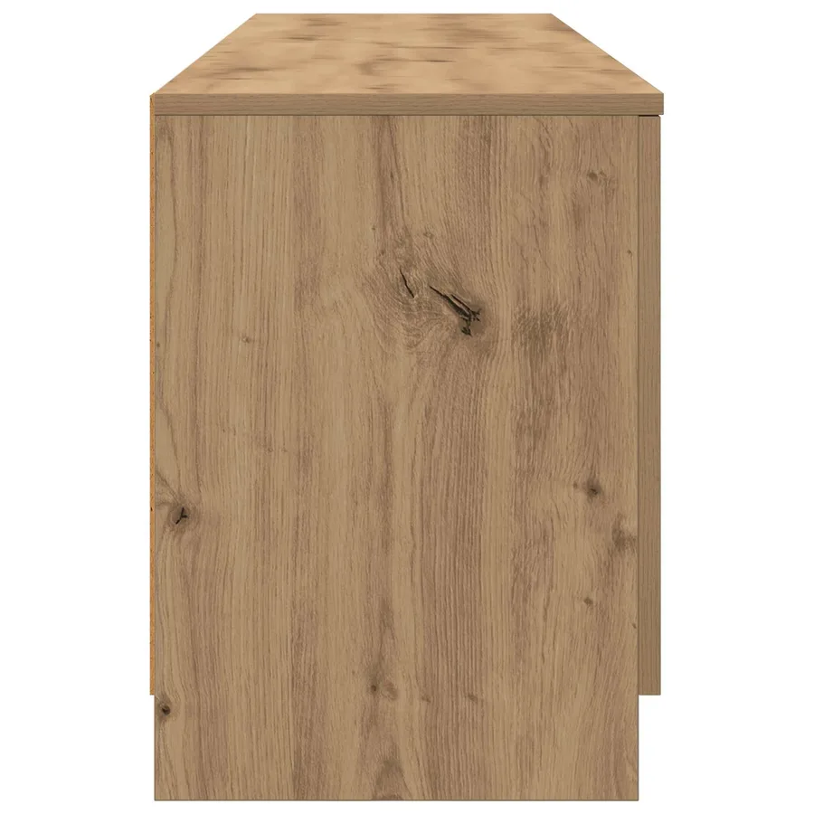 Armoire de rangement pour lit mezzanine 2 pc Chêne artisanal - 6