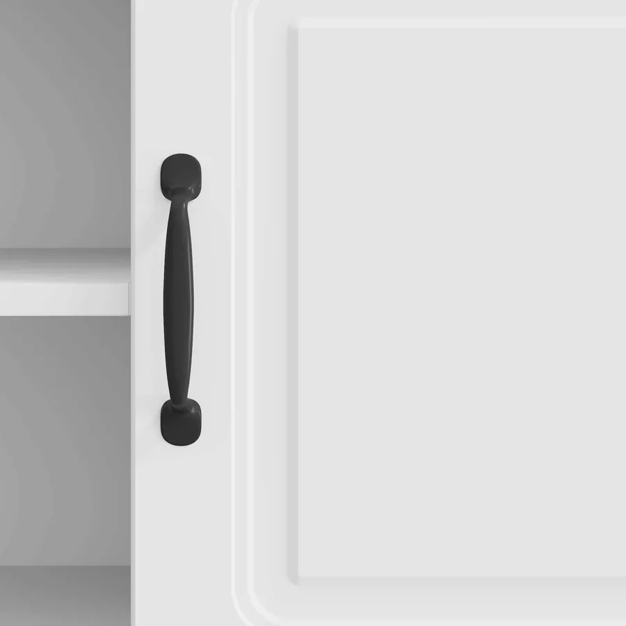Meuble TV Blanc brillant 150 x 31 x 47 cm Bois d'ingénierie - 10