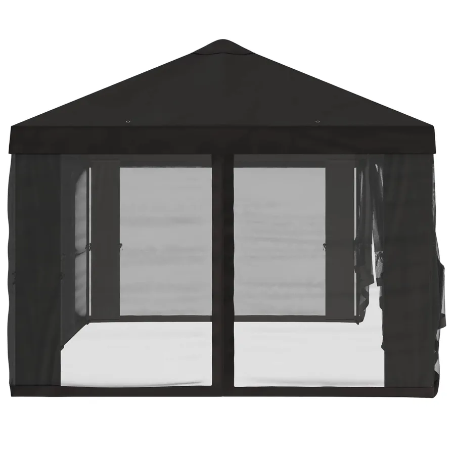 Housse de tonnelle avec murs latéraux 6 x 3 m Anthracite - 6