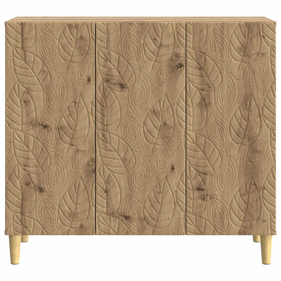 Buffet Chêne artisanal 89 x 34,5 x 80 cm Bois d'ingénierie - 5