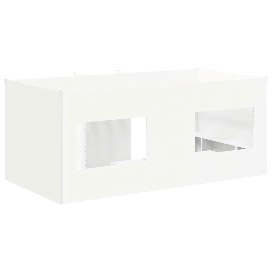 Cadre de Lit Élevé pour Enfants Blanc 80 x 160 cm - 6
