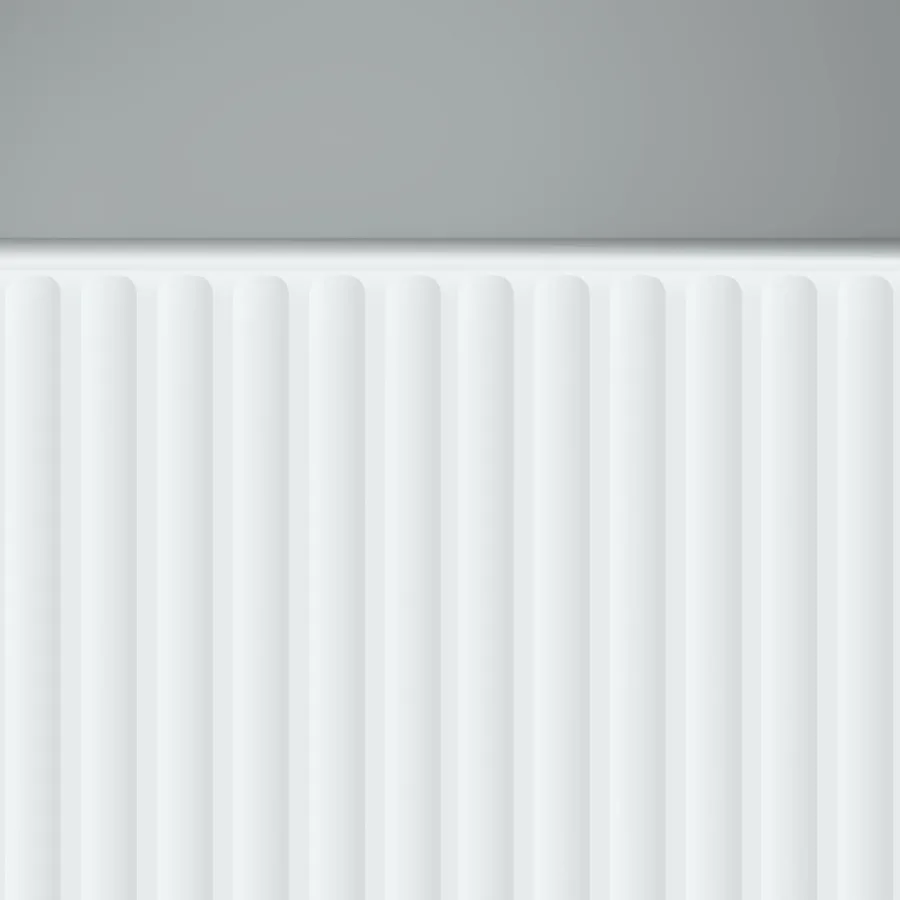 Meuble TV Blanc 102 x 34,5 x 50 cm Bois d'ingénierie - 10
