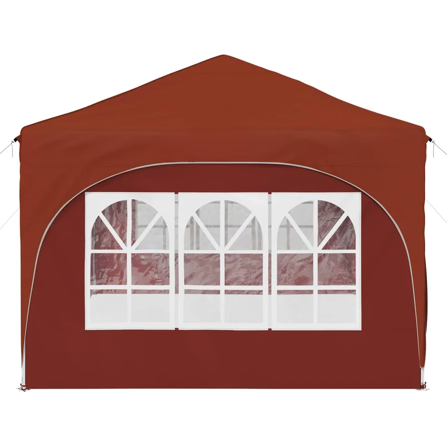 Tente de fête pop-up 575 x 288 x 245 cm Terre cuite - 7