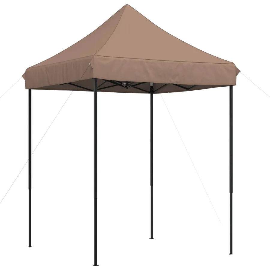 Tente de fête Marron 200 x 200 x 306 cm Tissu Oxford - 2