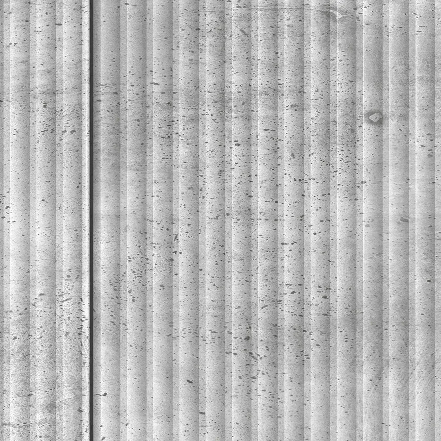 Meuble TV Gris béton 99 x 34,5 x 50 cm Bois d'ingénierie - 10