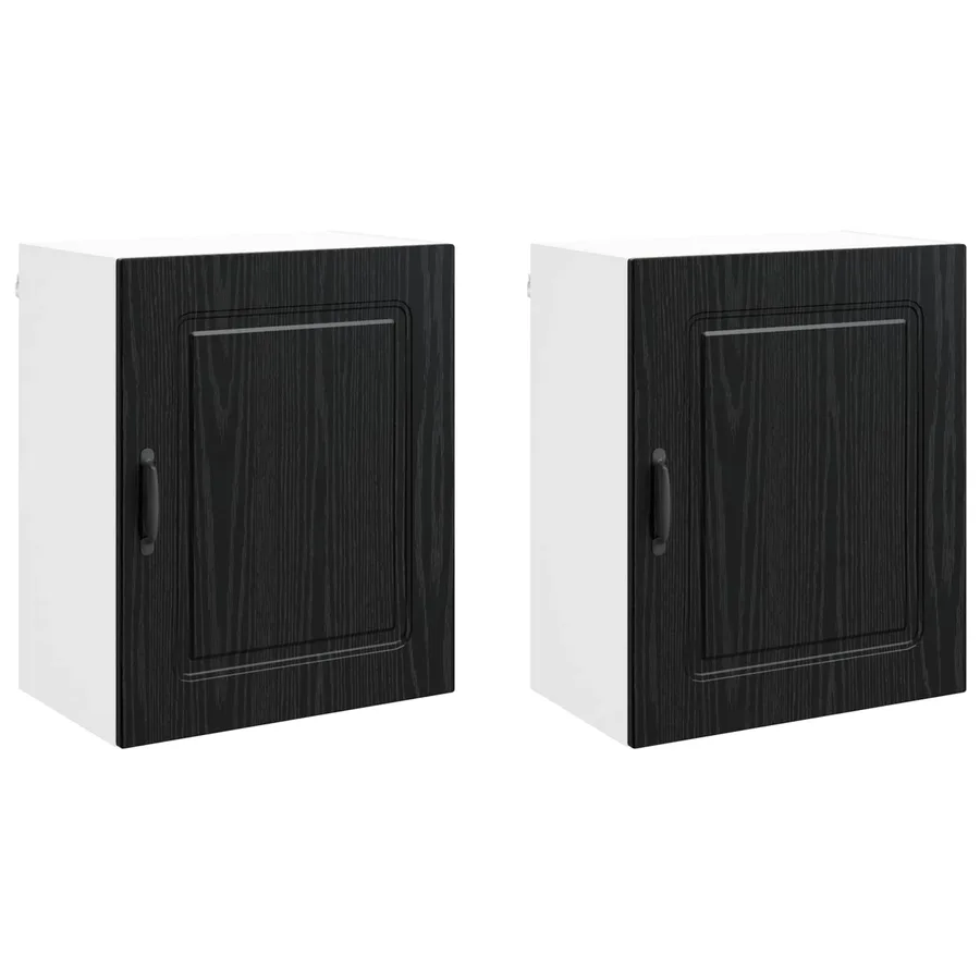 Panneau de lave-vaisselle Kalmar 2 pcs Chêne noir - 2