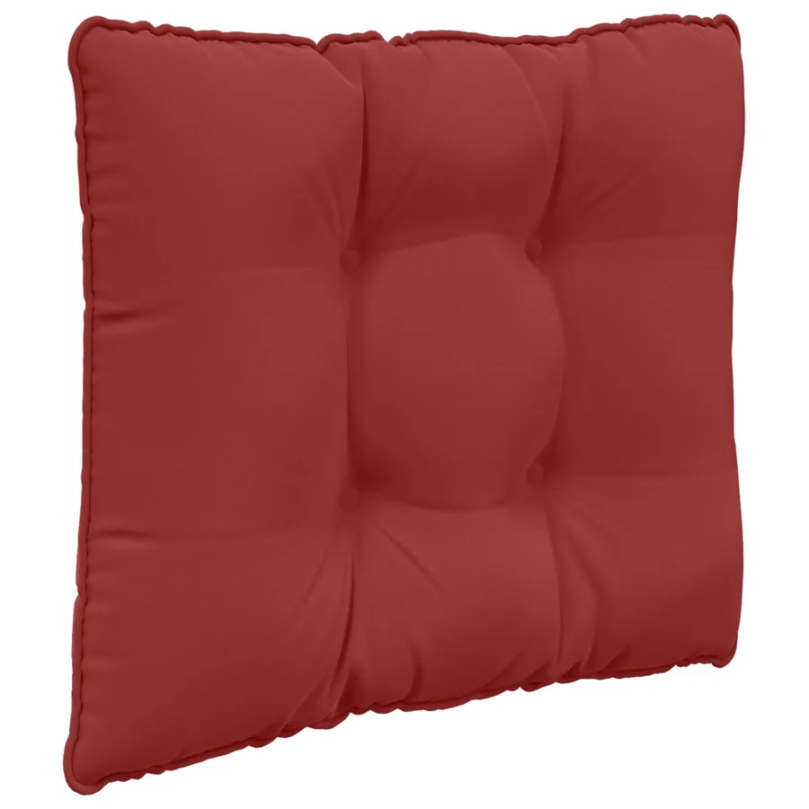 Coussin de canapé d'extérieur Polyester Bordeaux - 5