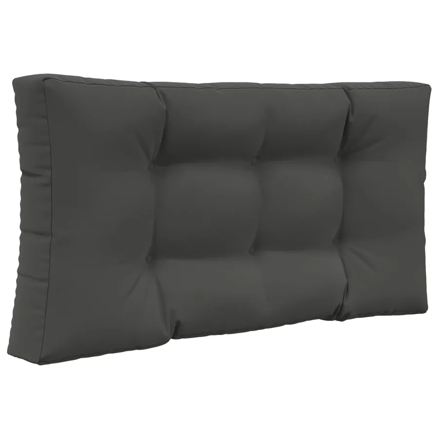 Coussin de canapé d'extérieur 2 pcs Anthracite Polyester - 5
