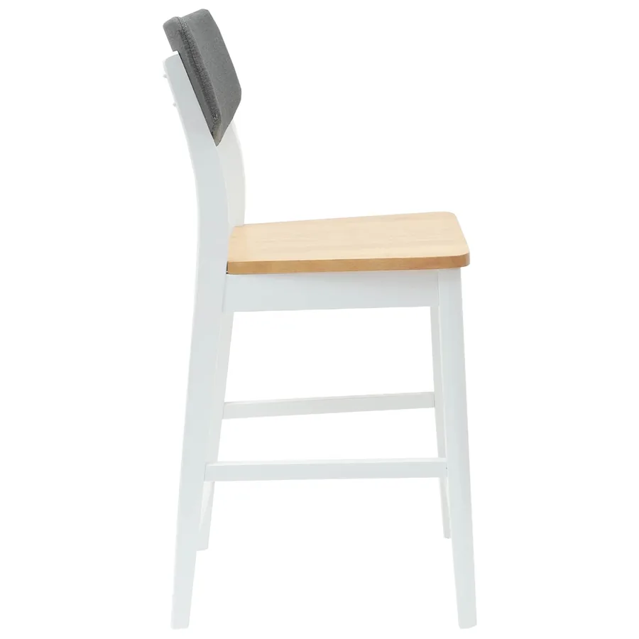 Chaises de salle à manger 2 pcs Blanc 48 x 49 x 95 cm - 6