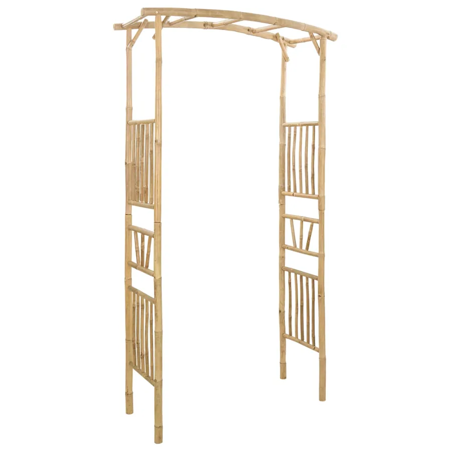 Arche de jardin Naturel 110 x 40 x 205 cm Bambou - 2